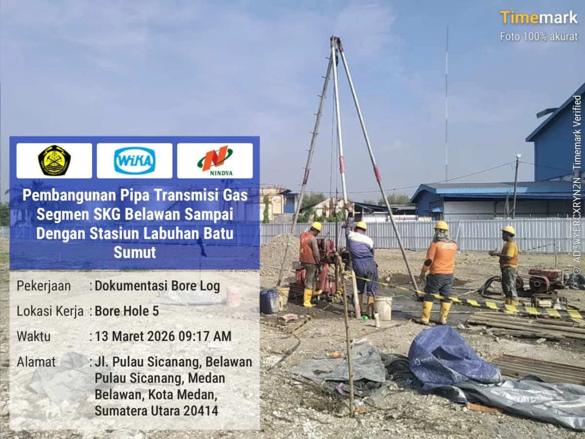 Proyek Pembangunan Pipa Transmisi Gas Segmen SKG